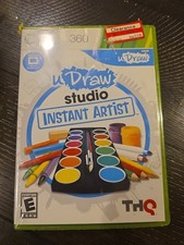 U Draw Studio Instant Artist XBOX 360 New Sealed Read
