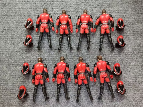 lotto action figure Star Wars Kir Kanos CARNOR JAX Crimson Empire Royal Guard3,75" - Foto 54 di 121