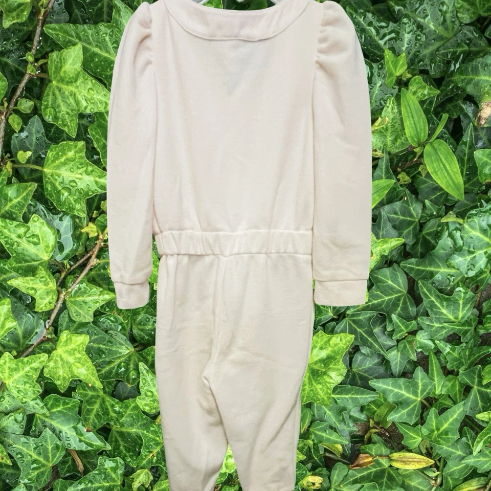 Pantalones mameluco Janie and Jack niñas 4 rubor rosa de una pieza  Foto 4 de 4