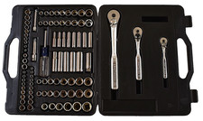 Vtg Minty Craftsman 14 38 12 Socket Tool Set Metric Sae 92 Piece Usa