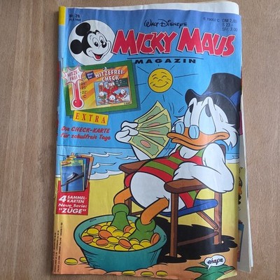 Micky Maus Heft Nr. 26  1993 Walt Disney ohne Beilage 
