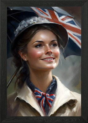 Queens of England Gerahmtes Wandbild Poster Leinwanddruck Bild