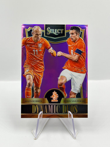 Panini Select Soccer 15/16 Arjen Robben Robin Van Persie Netherland 76/99 #12