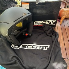 Scott Watu Wintersport Helmet L 58/59 Black Graphic Ski Snowboard New Open Box