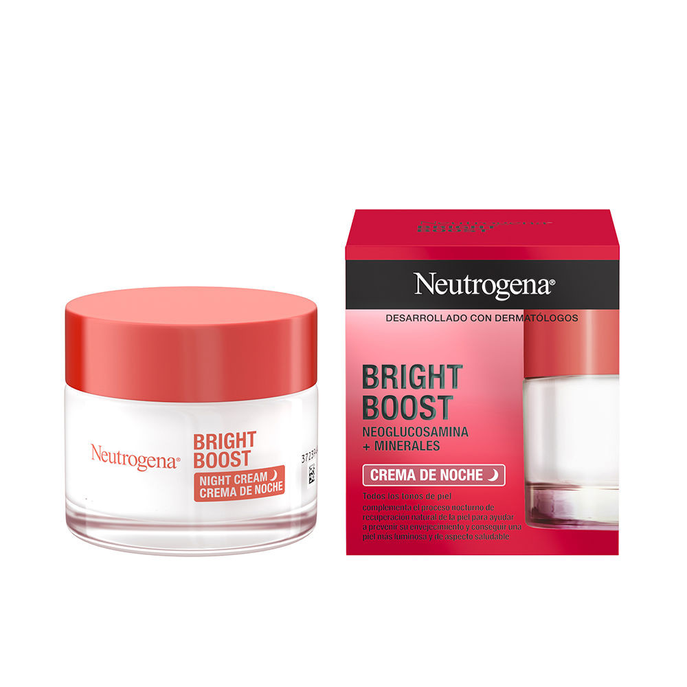 Cosmética Facial Neutrogena mujer BRIGHT BOOST crema noche 50 ml