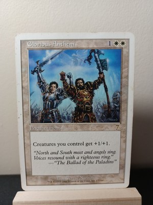 Glorius Anthem [MP] - 7th Edition - MTG  [R]