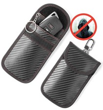 Upgraded Faraday Bag for Key Fob 2 Pack , Premium Faraday Key Fob Protector  ...
