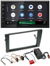 Autoradio Kenwood DAB Bluetooth USB MP3 2DIN per Audi A4 B6 B7 00-08 Bose attivo