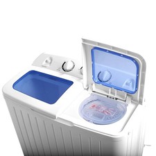 Twin Tub Washing Machine Separate Washing and Spin Function