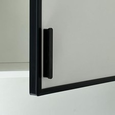 Slimline Cabinet Door Edge Protector, 3/4" Self Adhesive Peel and Stick Rubber