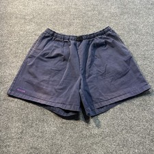 Vintage Columbia Sportswear Belted Canvas Shorts XL Blue 90s Hiking Gorpcore