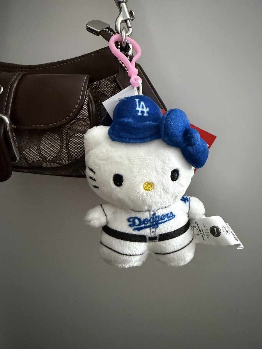 2026 Hello Kitty FOCO Los Angeles Dodgers MLB Plush Figure