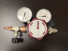 a lot of (1) Prostar PRX 21233  and (1) Harris 25-15C 650L gas regulator