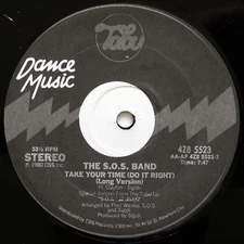 The S.O.S. Band - Take Your Time (Do It Right) (12") (Very Good Plus (VG+)) - 38