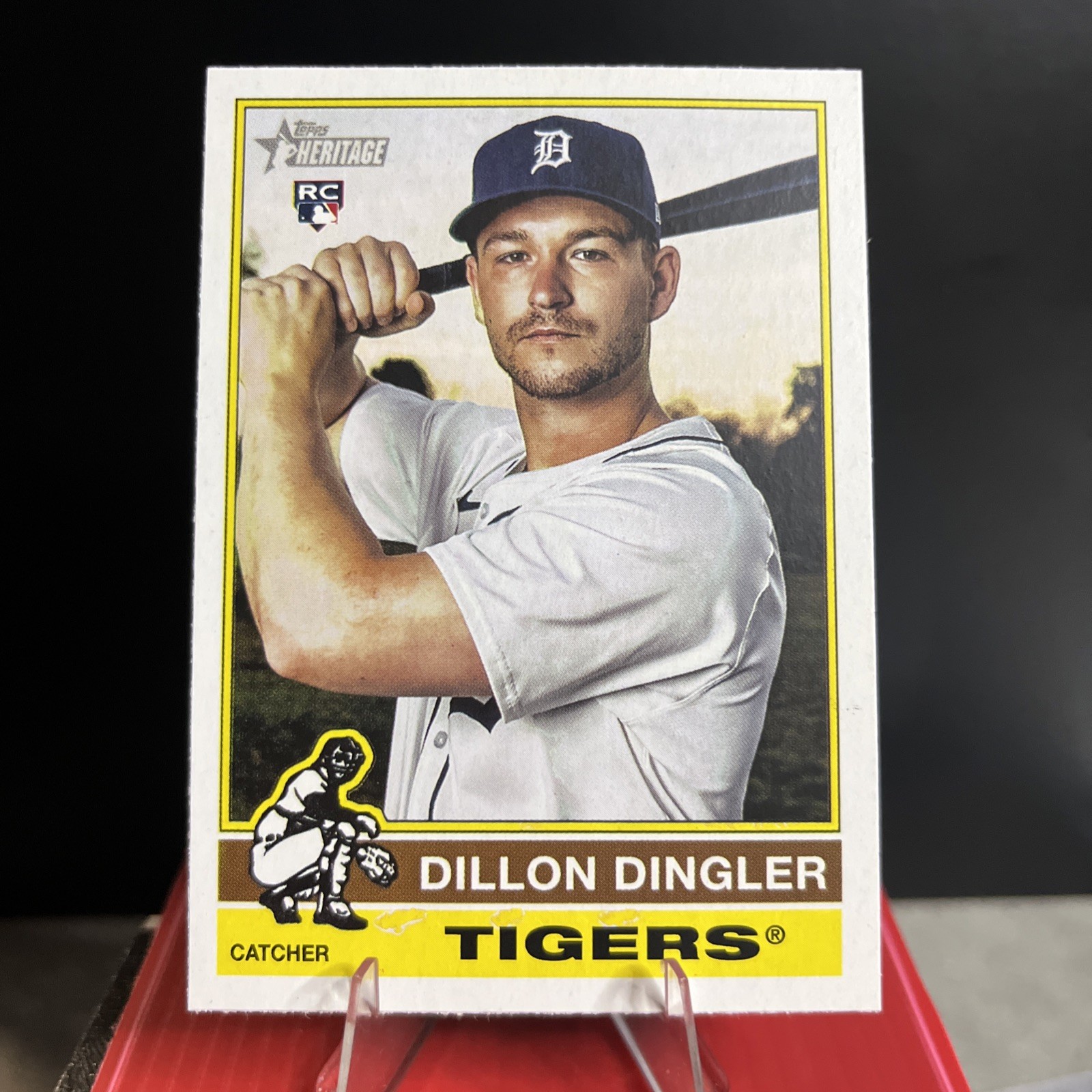 2025 Topps Heritage - Dillon Dingler #130 (RC)