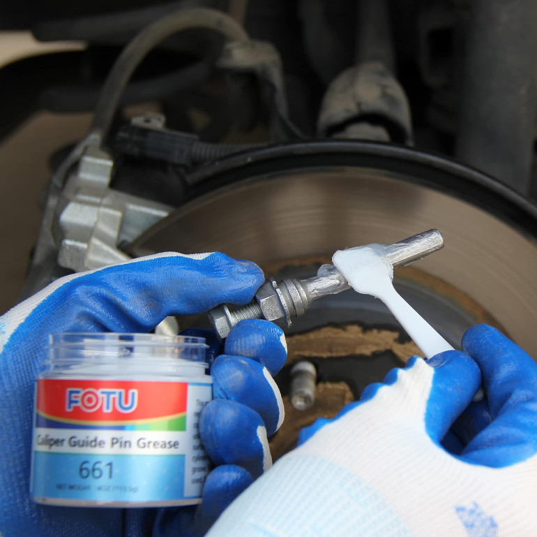 2 Pack 661 Brake Caliper Pin Grease – Heat Resistant, Smooth Brake Performance