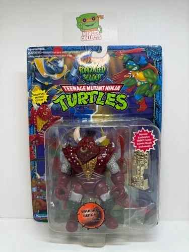 TMNT Ninja Turtles Warrior Bebop 1994 Playmates Action Figure Forgotten Sewer