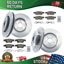 Front and Rear Rotors Brakes & Ceramic Brakes Pads for Dodge Durango 2011-2020