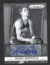 2013-14 Panini Prizm Signatures Rick Barry Auto Warriors