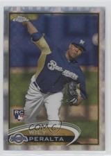 2012 Topps Chrome X-Fractor Wily Peralta #194 0o6v