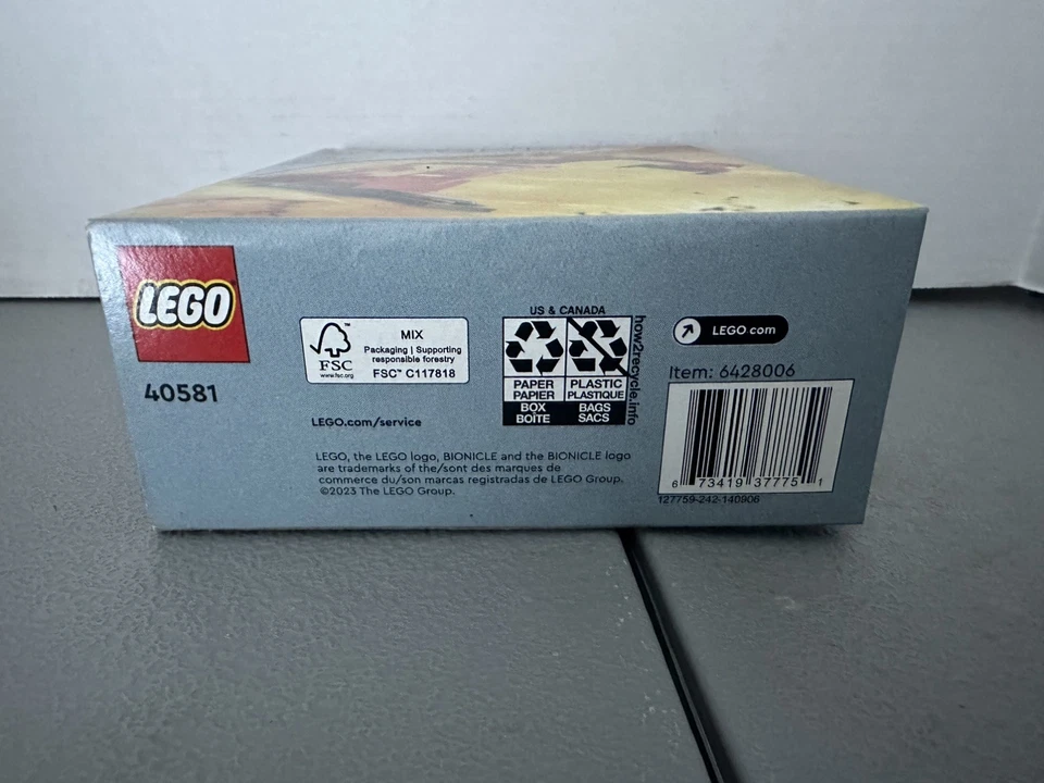 LEGO 40581 Bionicle Tahu y Takua 219 piezas TOTALMENTE NUEVO Foto 3 de 4