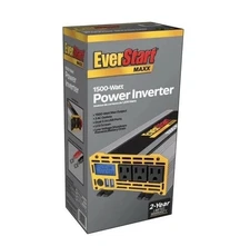 EverStart Maxx 1 Automotive Power Inverter with USB Power (PC1500E)- OPEN BOX