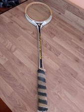 Olympia Professional Model Bamboo Laminated Wooden Squash Racket Vintage Rare