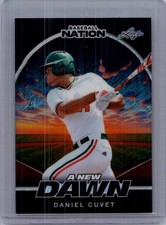 Daniel Cuvet 2025 Leaf Baseball Nation 1/1 Pre Production Proof