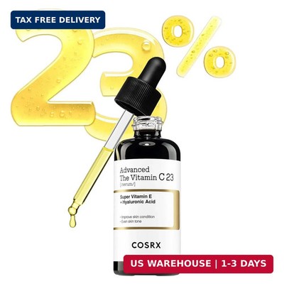 COSRX Advanced Pure Vitamin C 23% Serum with Vitamin E & Glutathione, Korean Vit