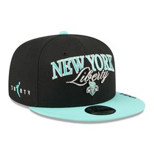 Unisex New Era Black/Mint New York Liberty WNBA Tip-Off 2026 Metal Badge A-Frame