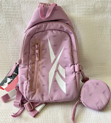 Reebok Mindy Crossbody Bag w/Change Purse 3.8L Capacity Orchid NWT
