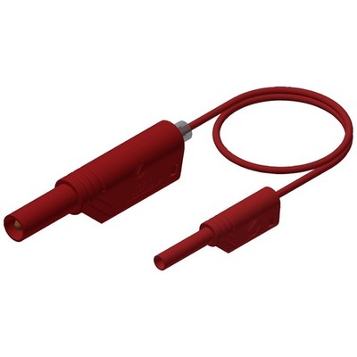 SKS Hirschmann MAL S WS 2-4 100/1 Sicherheits-Messleitung Lamellenstecker 4 m...