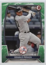 2023 Bowman Green Pattern 12/99 Oswald Peraza #70 19ed
