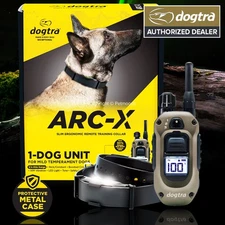 Dogtra ARC-X Ergonomic Dog Remote Training Collar 3/4 Mi, Boost & XPP Vibration