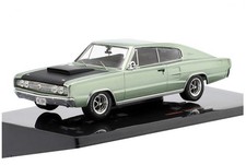 IXO Models Dodge Charger Mk1 1967 Light Green Met 1:43 CLC605