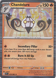 Chandelure 018/086 White Flare