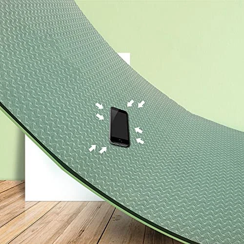 8mm Thick Non-Slip Eco TPE Yoga Mat for Exercise & Fitness