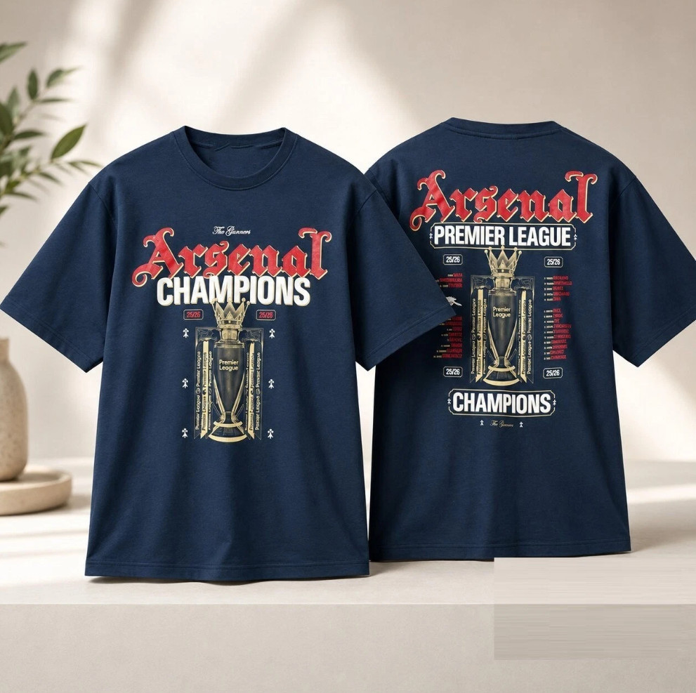 Arsenal Premier League Champions 2026 Shirt