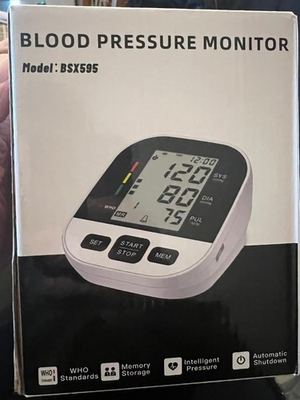 #ad Upper arm blood pressure monitor Model BSX595 NEW $7.45