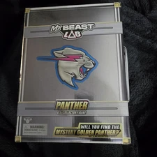 MrBeast Mr Beast Lab 6.5" PANTHER COLLECTOR FIGURE Will You Find The Golden One?