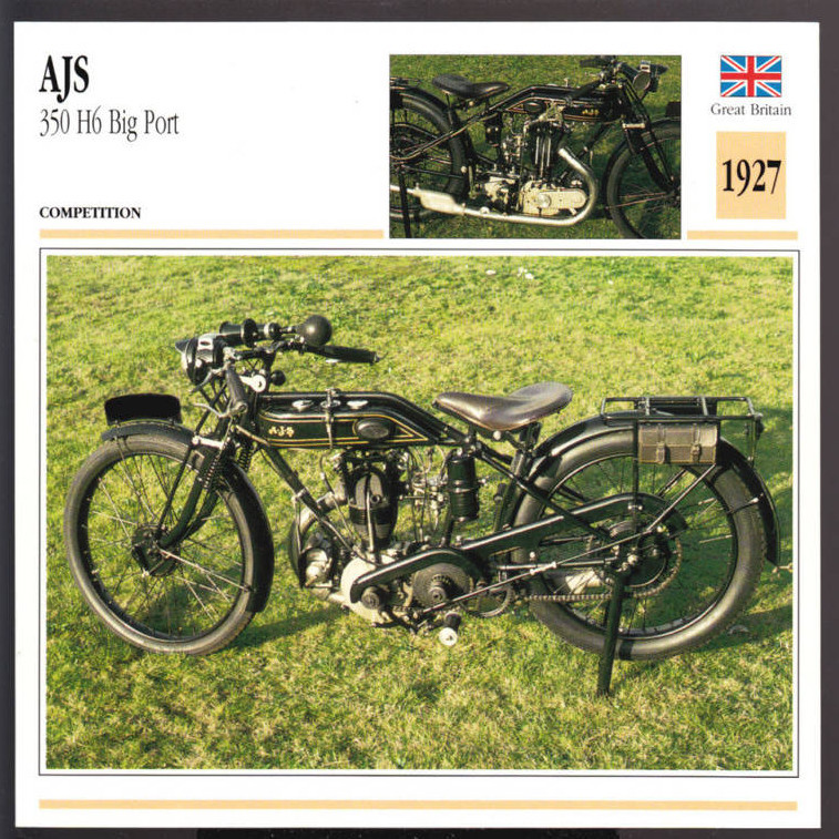 洋書 AJS: The History of a Great Motorcycle AJS THE HISTORY OF A GREAT MOTORCYCLE - Vintage Motor Cyclebooks