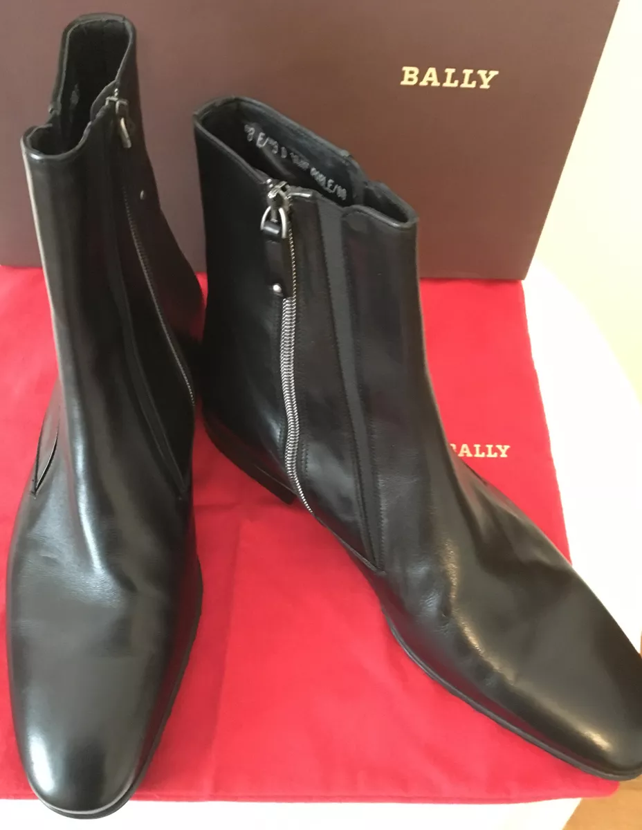 Bally hotsell leather boots