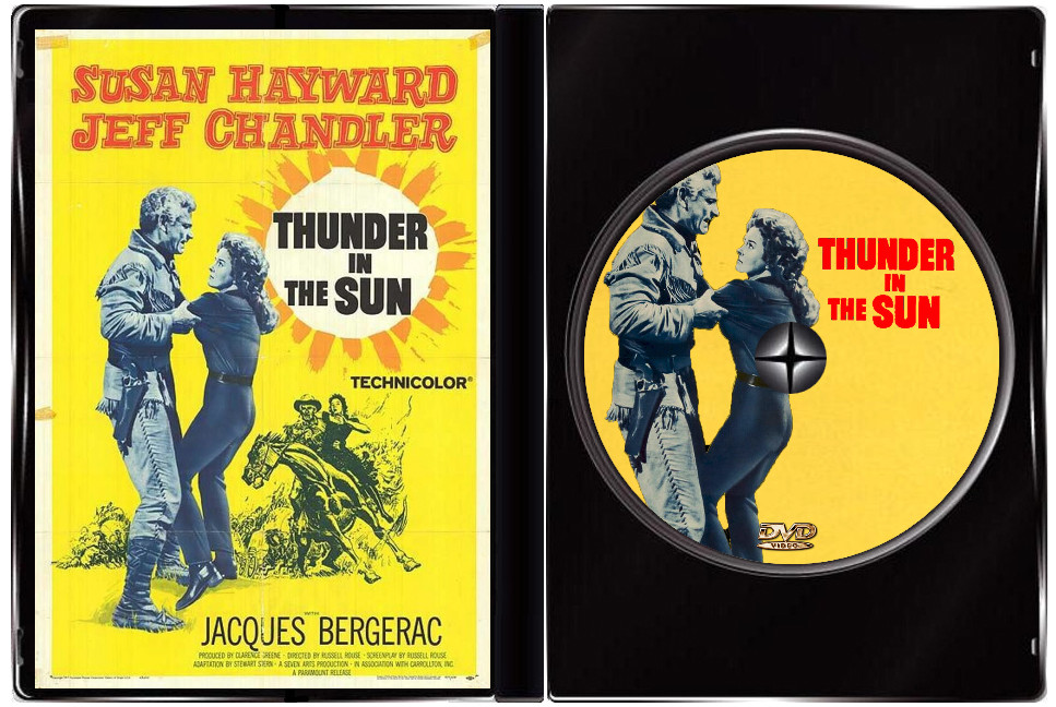 Thunder in the Sun 1959 DVD Jeff Chandler, Susan Hayward