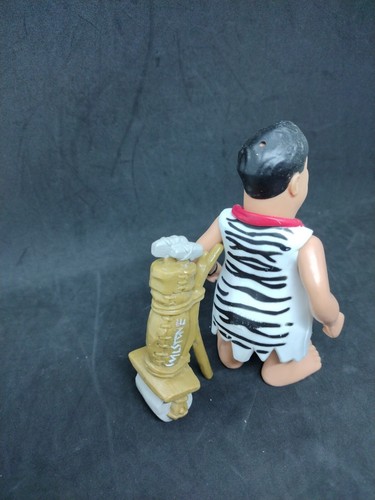 Mattel THE FLINTSTONES "BIG SHOT FRED" 1993 Golf Action Figure - Picture 4 of 5