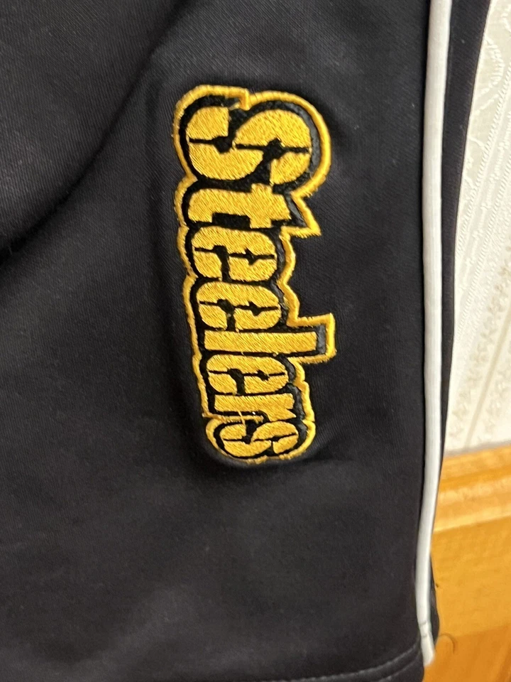 Pantalones de pista de campo Pittsburgh Steelers NFL niños talla XL Reebok equipo NFL Foto 3 de 4