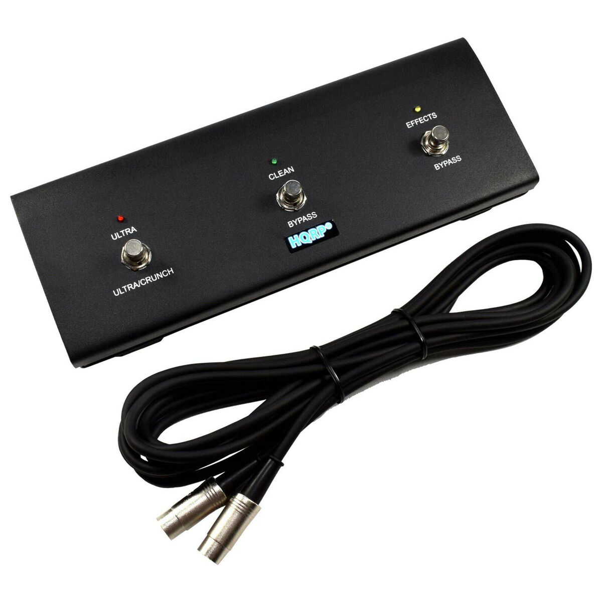 HQRP Three-button Guitar Amp Footswitch for Peavey amps HQRP Three-button Guitar Amp Footswitch for Peavey amps