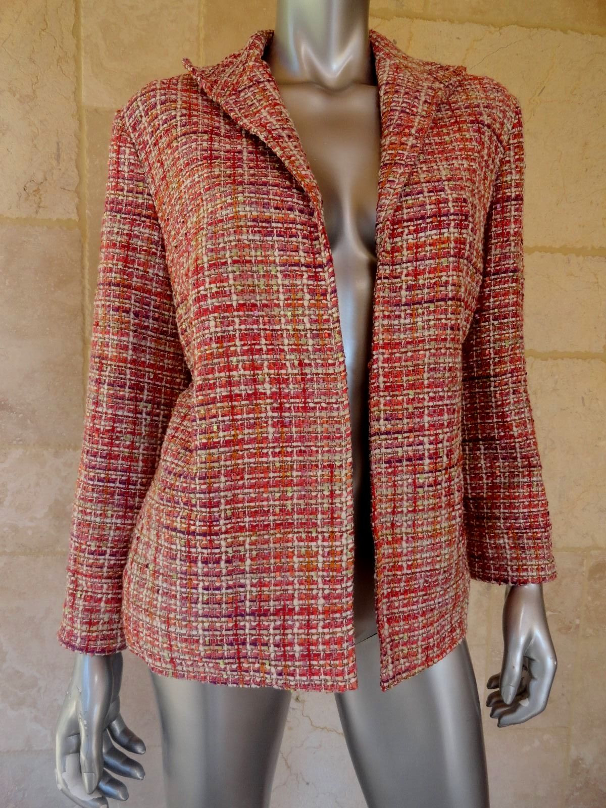 Blazer ALFRED DUNNER Imprimé Coquelicots - Taille 14 - Neuf Avec étiquettes