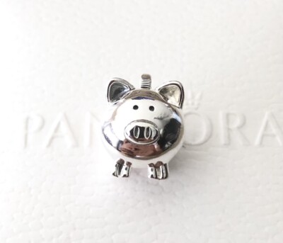 Pandora Cute Piggy Bank Charm #799549C00 +FREE Pandora Gift