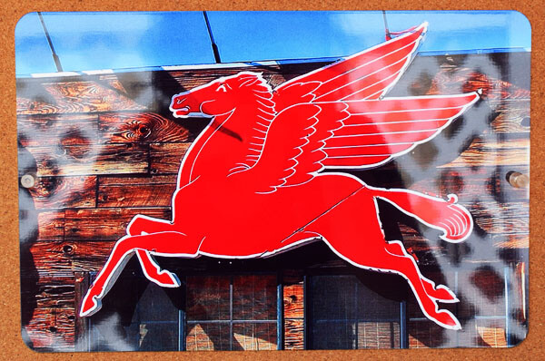 Mobil　ペガサス　旗 Large Mobil Oil Pegasus Flag (38 x 50) | eBay