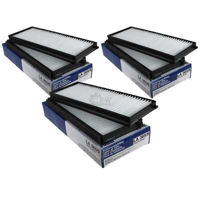 3x MAHLE / KNECHT Innenraumfilter Innenraumluft Pollenfilter LA 365/S für KIA
